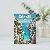 Carte Postale Calanques de Cassis France (Debout devant)