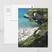 Carte Postale Calas de Mallorca (Devant / Derrière)
