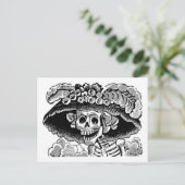 Carte Postale Calavera catrina (Debout devant)