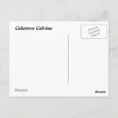 Carte Postale Calavera catrina (Dos)