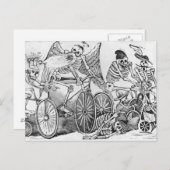 Carte Postale Calavera du XXe siècle (Devant / Derrière)