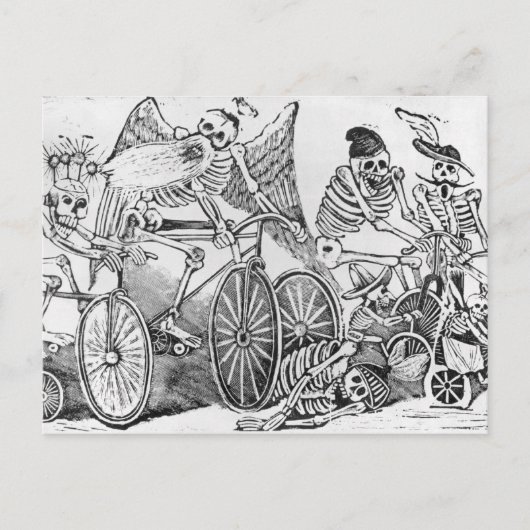 Carte Postale Calavera du XXe siècle (Devant)