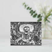 Carte postale Calavera Oaxaquena (Debout devant)