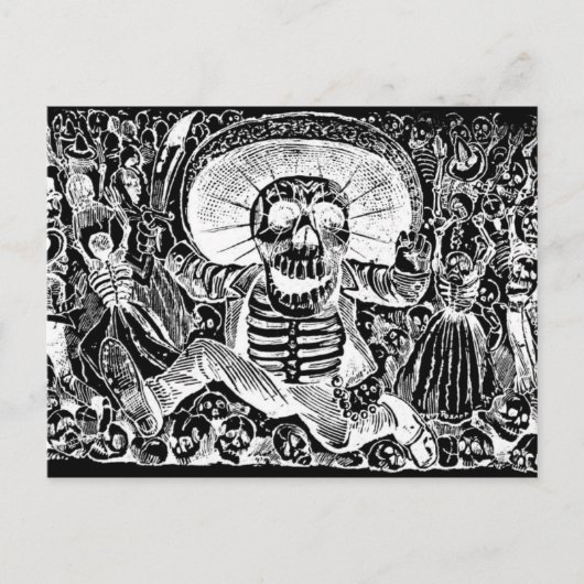 Carte postale Calavera Oaxaquena (Devant)