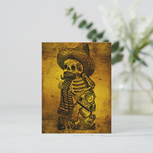 Carte Postale Calaveras from the Heap par José Guadalupe Posada (Debout devant)