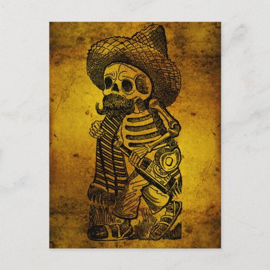 Carte Postale Calaveras from the Heap par José Guadalupe Posada (Devant)