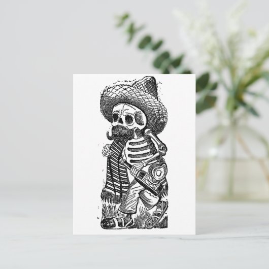 Carte Postale Calaveras from the Heap par José Guadalupe Posada (Debout devant)