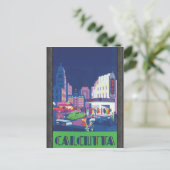Carte Postale Calcutta, Vintage (Debout devant)