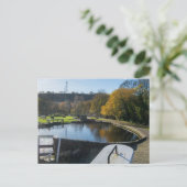 Carte Postale Calder et Hebble Navigation: Salterhebble Locks (Debout devant)