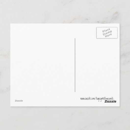 Carte Postale Cale côtière du Maine Dock II (Dos)