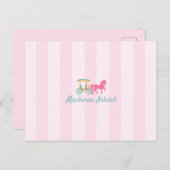 Carte Postale Calèche de l'île Mackinac (Devant / Derrière)