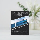 Carte Postale Caledonian Sleeper London Ecosse affiche voyage (Debout devant)