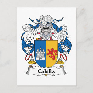 Carte Postale Calella Family Crest