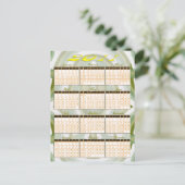 Carte Postale Calendrier 2011 en un coup d'oeil (Debout devant)