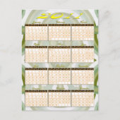 Carte Postale Calendrier 2011 en un coup d'oeil (Devant)