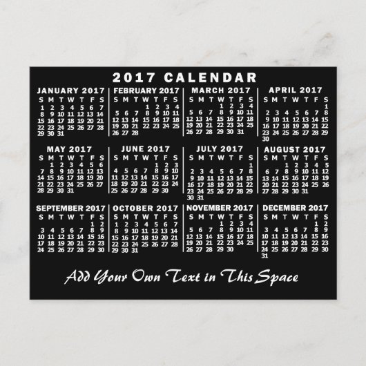 Carte Postale Calendrier 2017 (Voir la description pour la nouve (Devant)