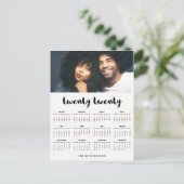Carte Postale Calendrier 2020 moderne minimal de photo de (Debout devant)