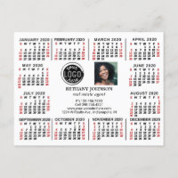 Calendrier 2020 (Voir la description pour la nouve