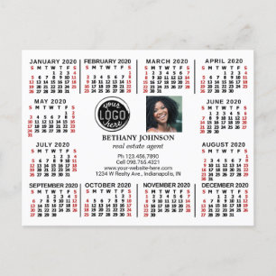 Carte Postale Calendrier 2020 (Voir la description pour la nouve