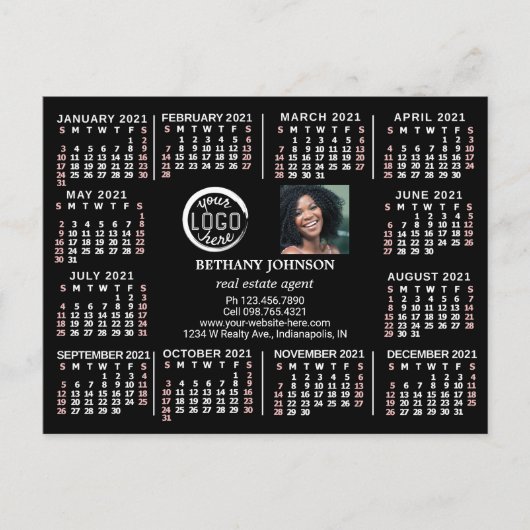 Carte Postale Calendrier 2021 (Voir la description pour la nouve (Devant)