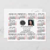 Carte Postale Calendrier 2022 (voir description pour la nouvelle (Devant / Derrière)