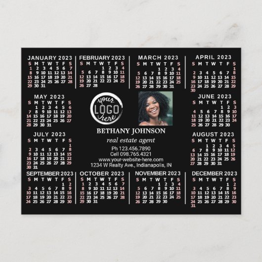 Carte Postale Calendrier 2023 (Voir la description pour la versi (Devant)