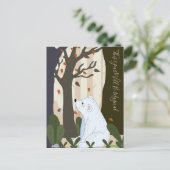 Carte postale Calendrier 2025 de l'ours mûre (Debout devant)