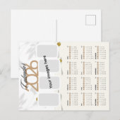 Carte Postale Calendrier 2026 avec image (Devant / Derrière)