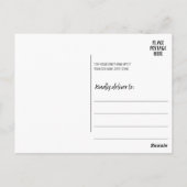 Carte Postale Calendrier 2027 pour l'année complète avec des moi (Dos)