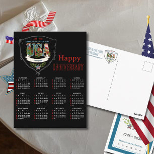 Carte Postale Calendrier botanique du Semiquincentenaire 2026 de