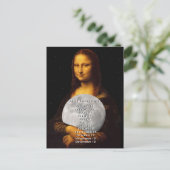 Carte Postale Calendrier de la pleine lune en Europe 2024  (Debout devant)