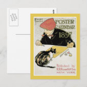 Carte postale Calendrier de l'affiche (Devant / Derrière)