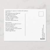 Carte Postale Calendrier de l'âme 06 (Dos)