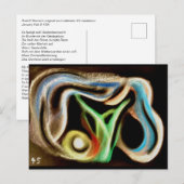 Carte Postale Calendrier de l'âme 45 (Devant / Derrière)