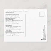 Carte Postale Calendrier de l'âme 45 (Dos)