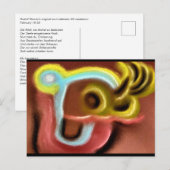 Carte Postale Calendrier de l'âme 46 (Devant / Derrière)