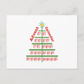 Carte Postale Calendrier de l'arrivée (Devant)