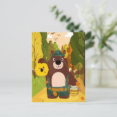 Carte Postale Calendrier des ours allemands mignons (Debout devant)