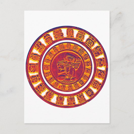 Carte Postale Calendrier maya 2012 (Devant)