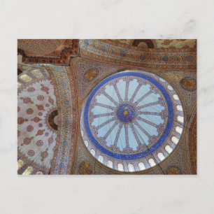Carte postale Calendrier Mosquée bleue 2012