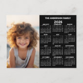 Carte Postale Calendrier - Photo Année complète Vue moderne (Devant)