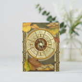 Carte postale Calendrier Wiccan Wheel 2012 (Debout devant)