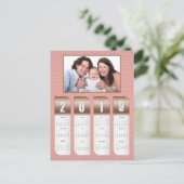 Carte Postale Calendriers photo personnalisés 2019 (Debout devant)