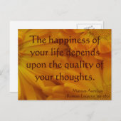 Carte Postale Calendula (Devant / Derrière)