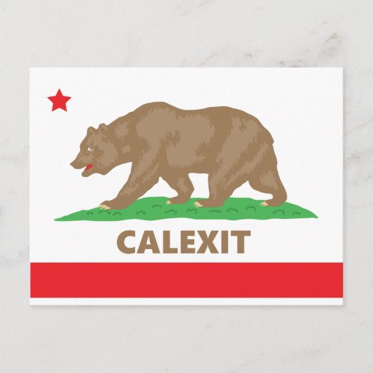 Carte Postale Calexit (Devant)