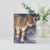 Carte Postale Calf Brown Suisse (Debout devant)