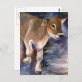 Carte Postale Calf Brown Suisse (Devant / Derrière)