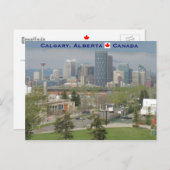 Carte Postale Calgary (Devant / Derrière)