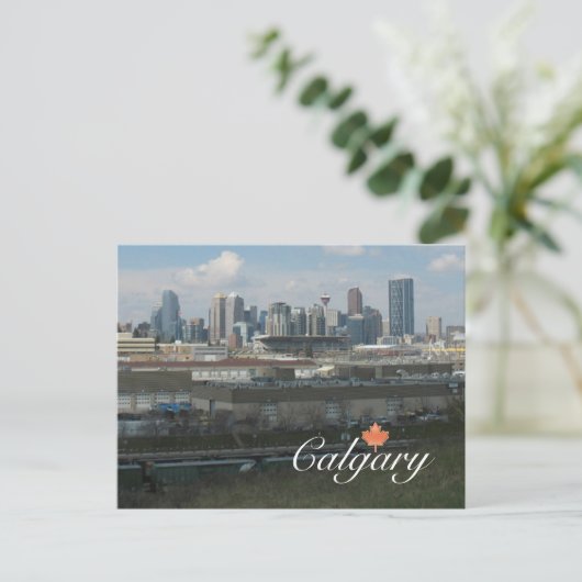 Carte Postale Calgary Alberta (Debout devant)