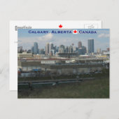 Carte Postale Calgary (Alberta) (Devant / Derrière)